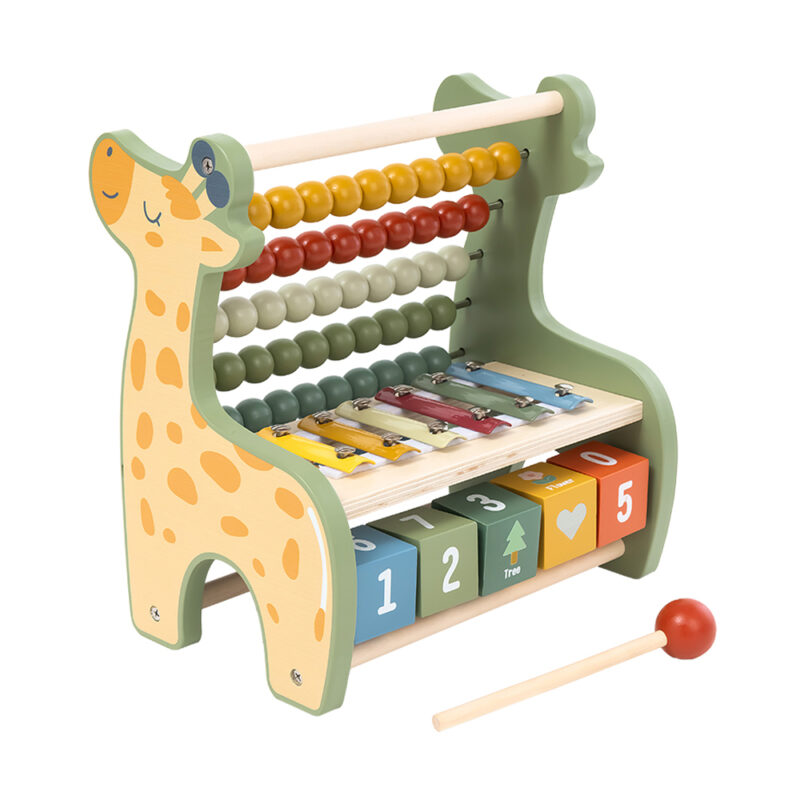 Phoohi Activity Girafa Abacus Brinquedo Infantil Criança