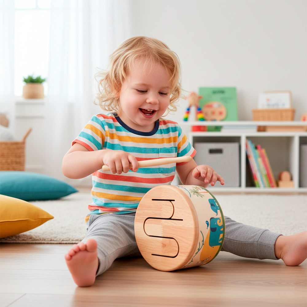 Phoohi Safari Drum PH08L002 Tambor Musical Infantil