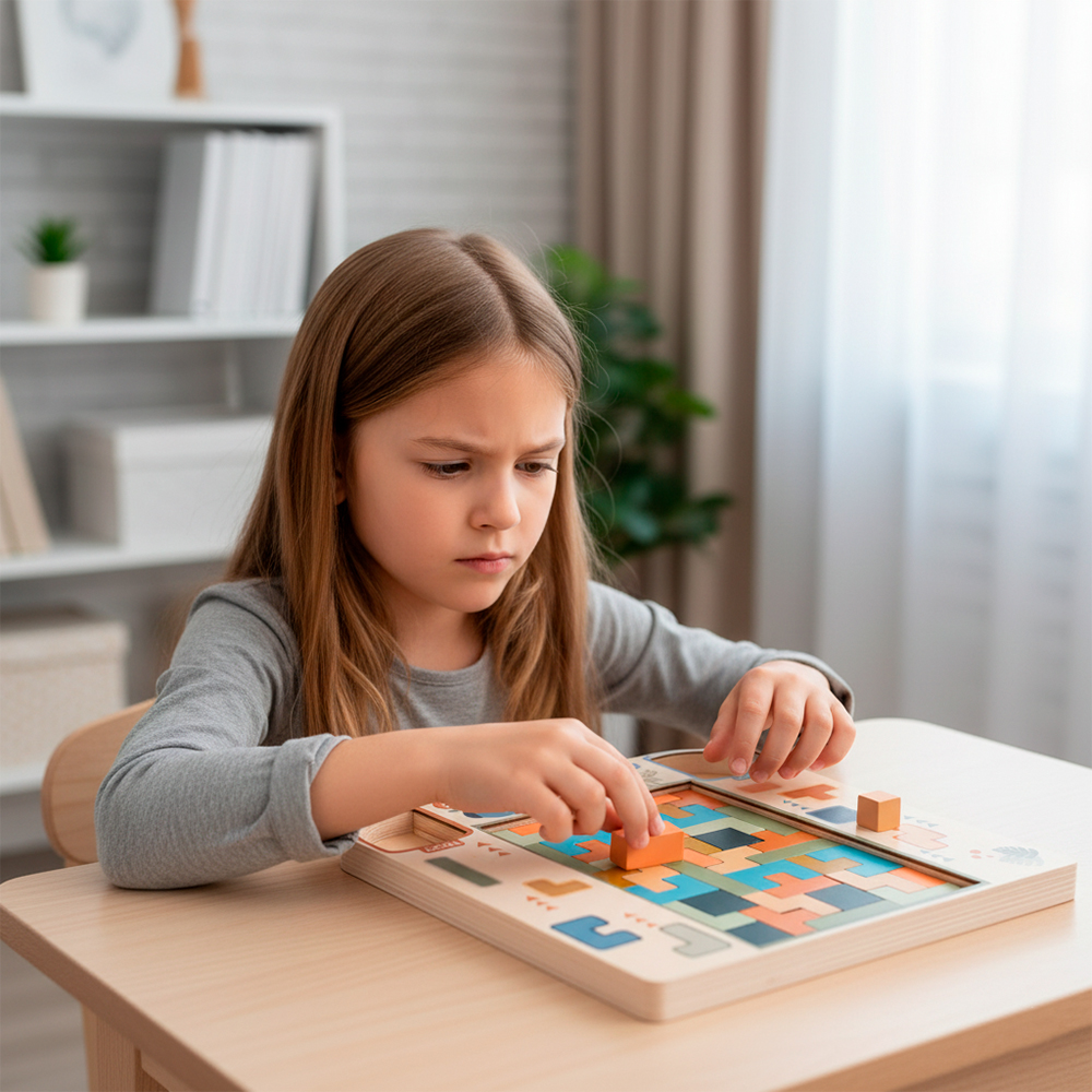 Phoohi 3D Tetris Puzzle Jogo De Lógica Raciocínio