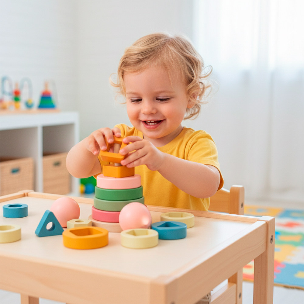 Phoohi Shape Stacker PH05K085 Brinquedo Educativo