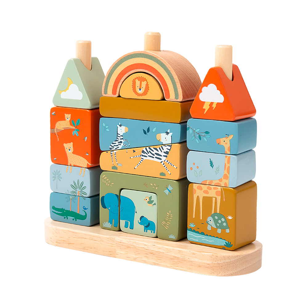 Phoohi Boloco Tower Puzzle Jogo Raciocínio p/Criança