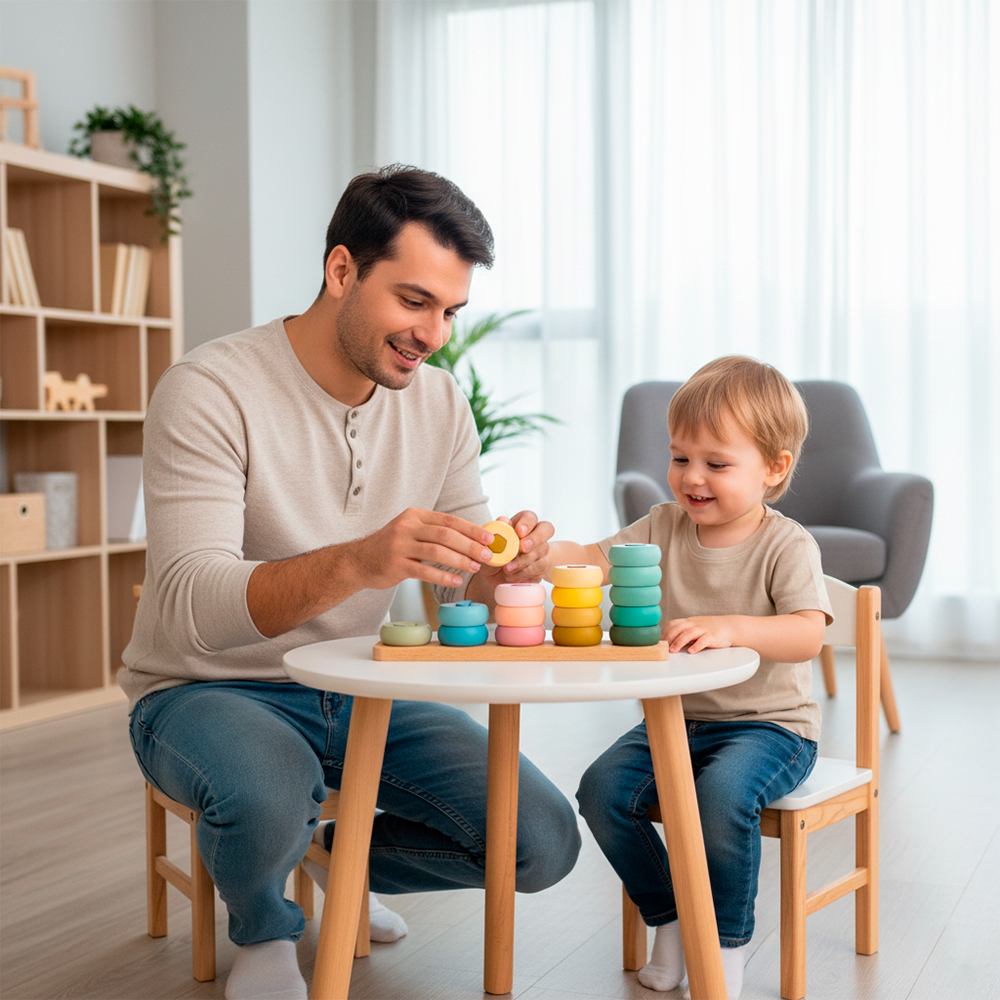 Blocos Phoohi Jogo Equilíbrio Educativo Infantil