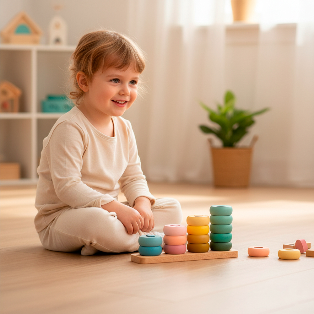 Blocos Phoohi Jogo Equilíbrio Educativo Infantil