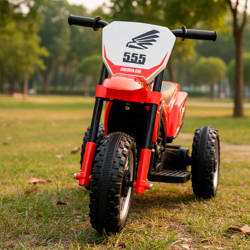 Mini Moto Elétrica Infantil Xiamen 6V Vermelha CMSHJ7011