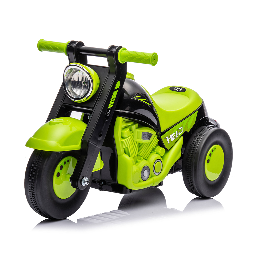 Xiamen Moto De Empurrar Infantil Verde Brinquedo Andador