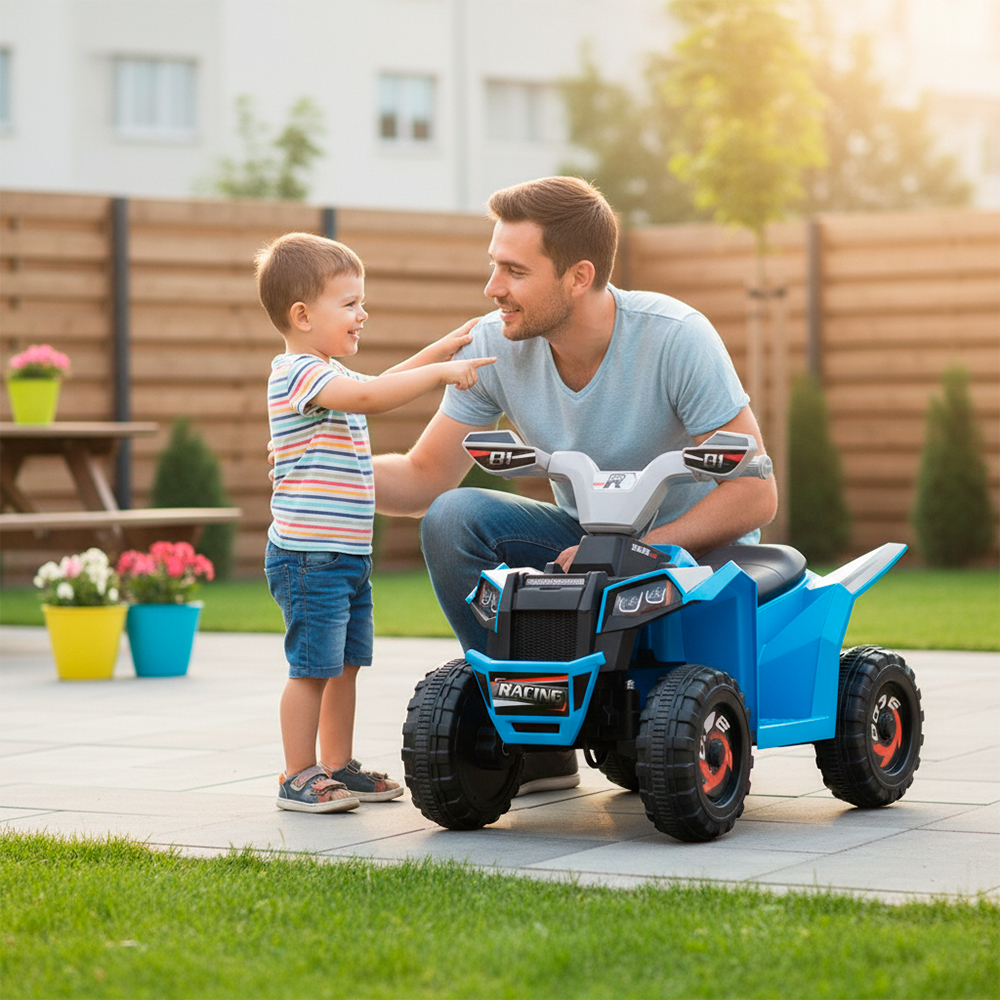 Xiamen Quadriciclo Elétrico Infantil 6V Azul Criança