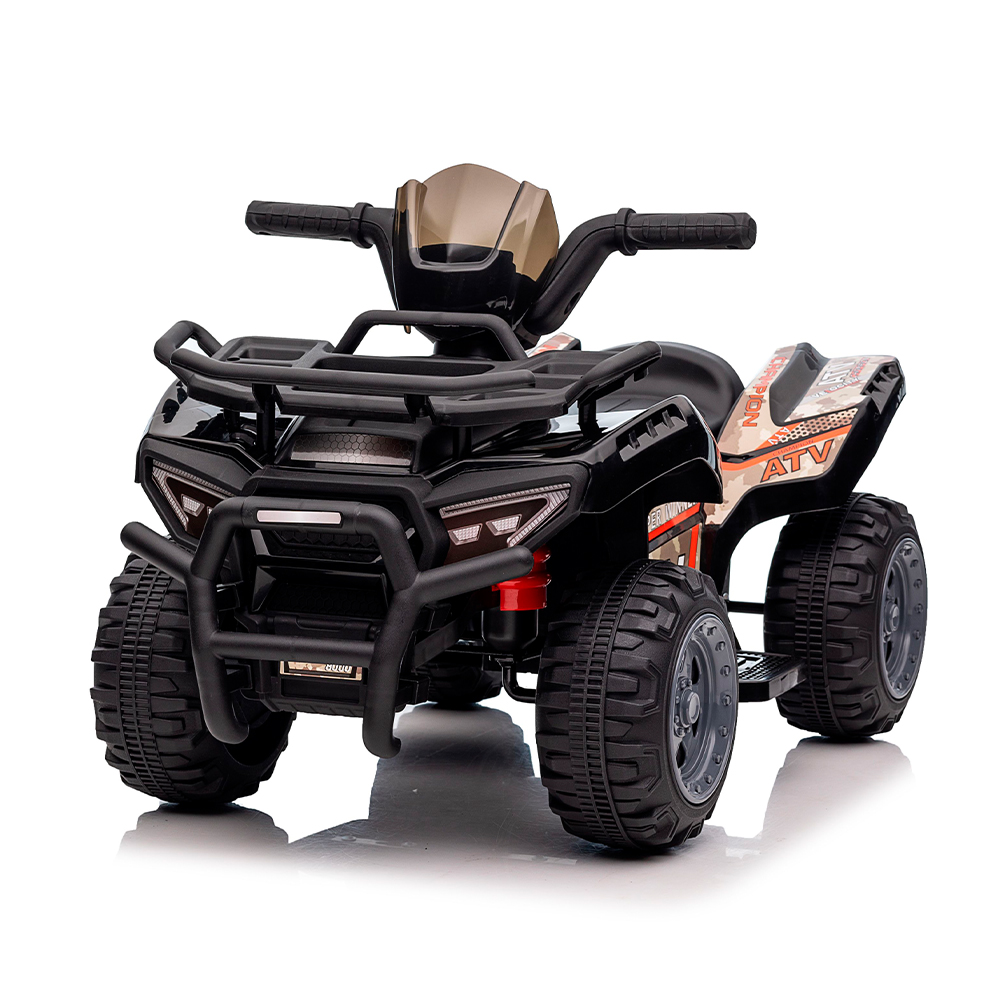 Quadriciclo Elétrico Xiamen Preto Passeio Criança 4 Roda