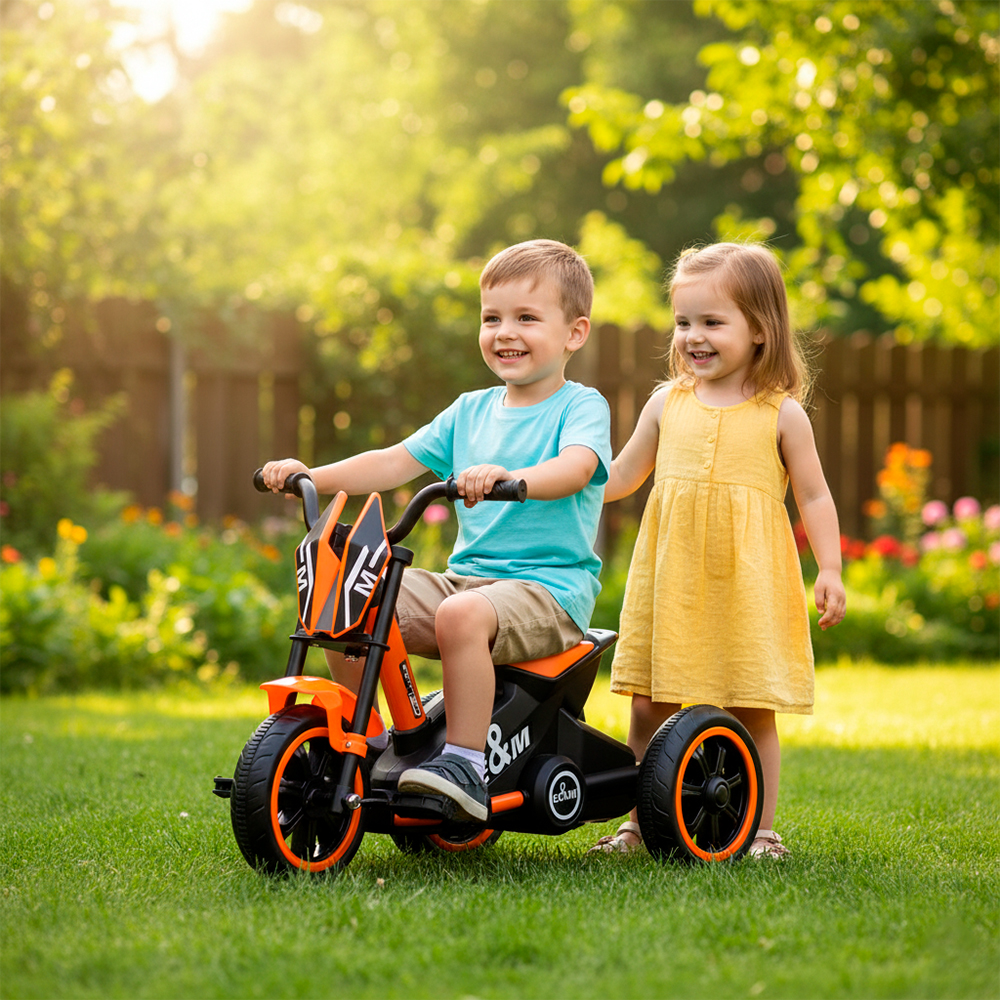 Xiamen Triciclo Pedal Laranja Infantil CP-SHG1301