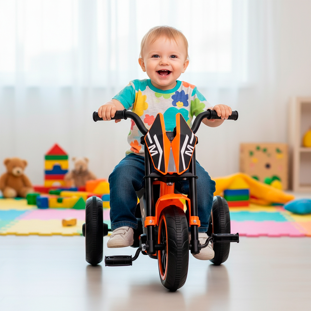 Xiamen Triciclo Pedal Laranja Infantil CP-SHG1301