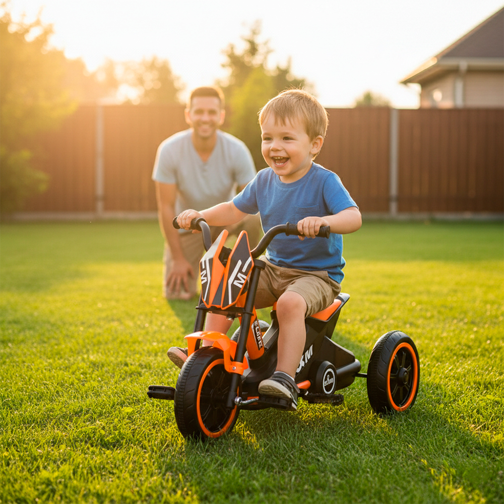 Xiamen Triciclo Pedal Laranja Infantil CP-SHG1301