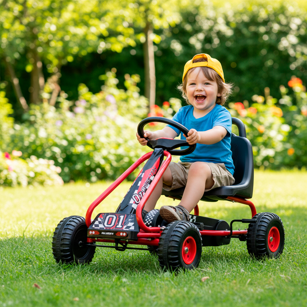 Xiamen Quadricíclo com Pedal Car Vermelho Infantil