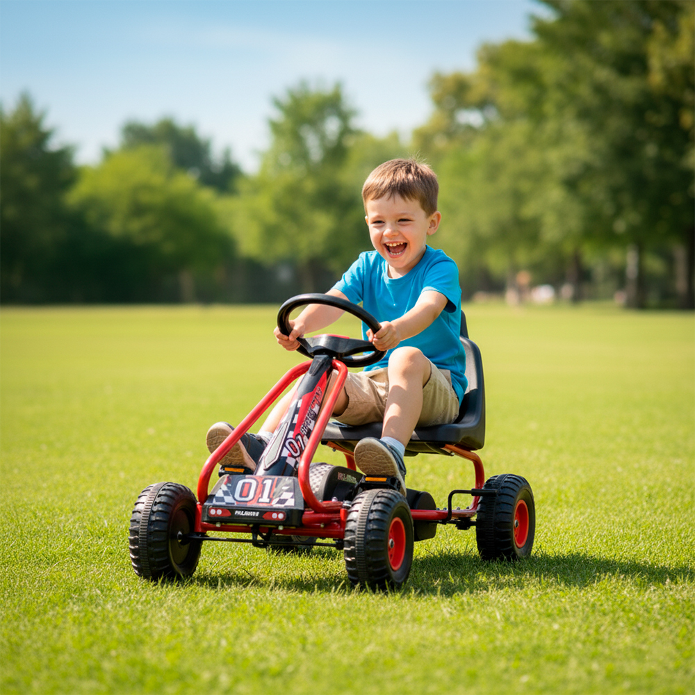 Xiamen Quadricíclo com Pedal Car Vermelho Infantil