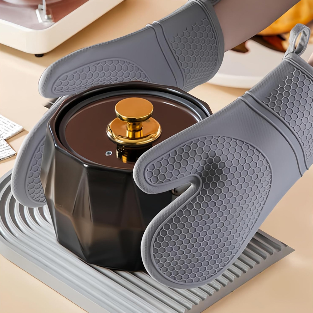 Luvas de Forno Life Extra Longas em Silicone