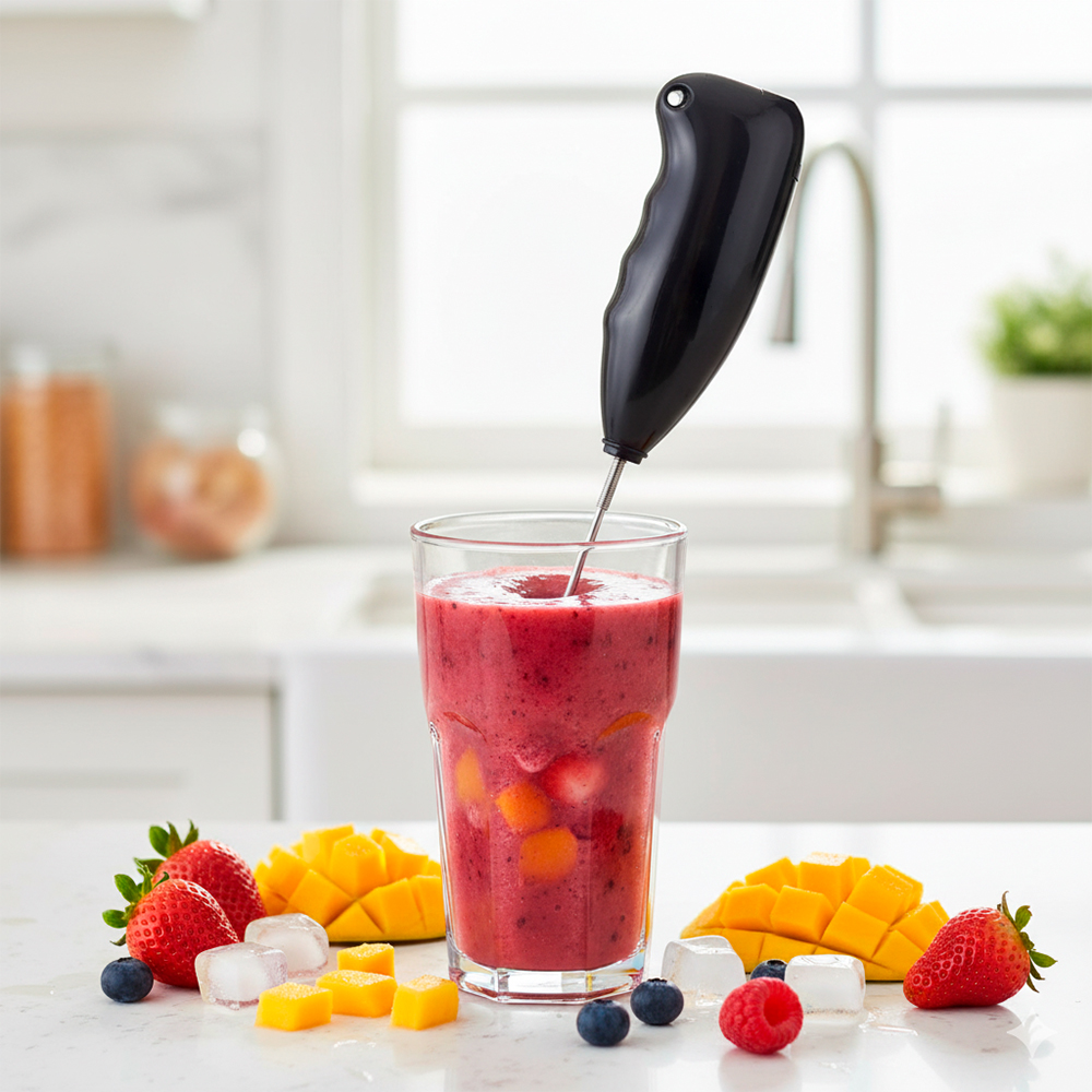 Hoping Mini Mixer Elétrico Café Leite Shakes Cappuccino