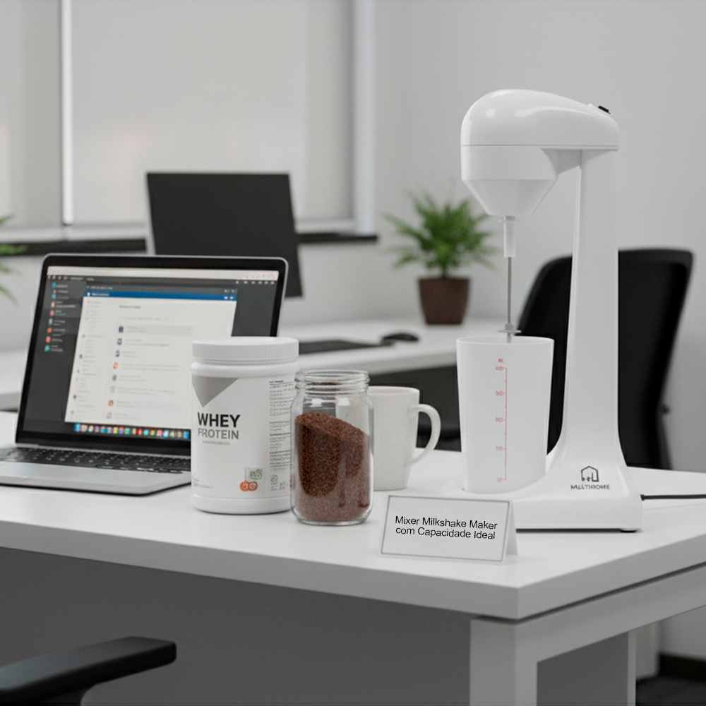 Mixer Misturador Hoping Milkshake Maker Café Cappuccino