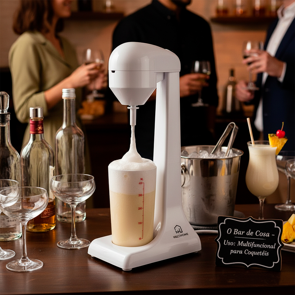 Mixer Misturador Hoping Milkshake Maker Café Cappuccino