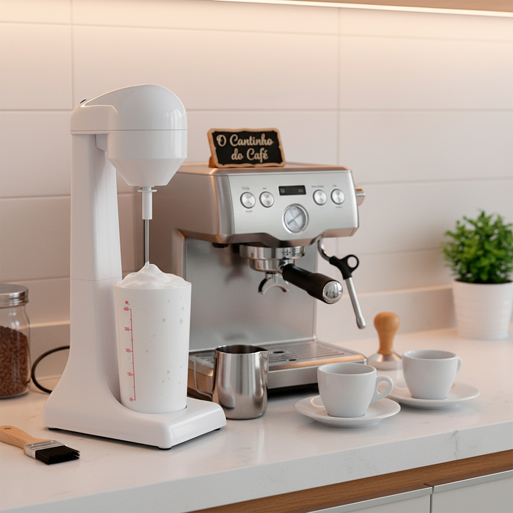 Mixer Misturador Hoping Milkshake Maker Café Cappuccino