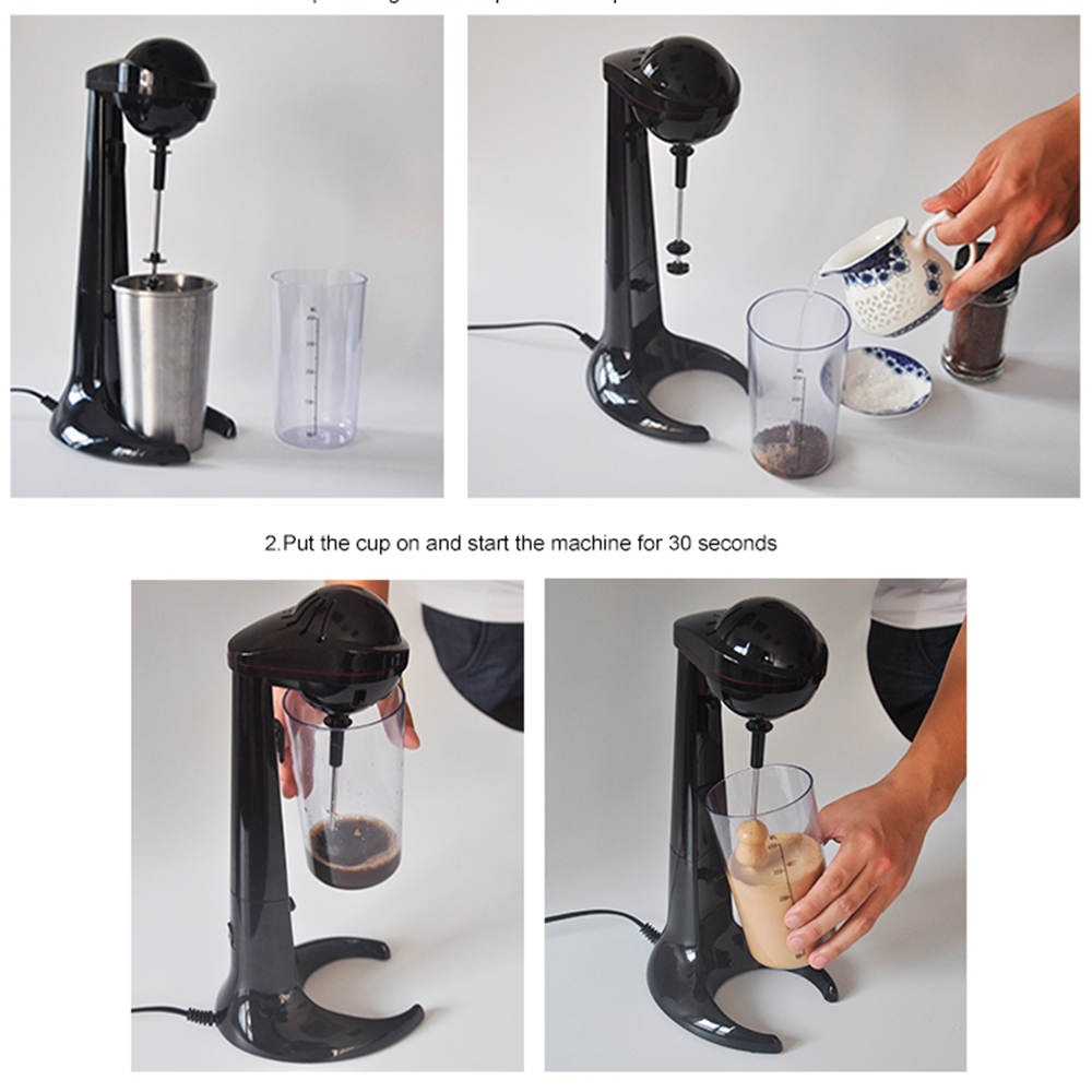 Mixer Misturador Hoping Espumador Leite Shake Café Frappe