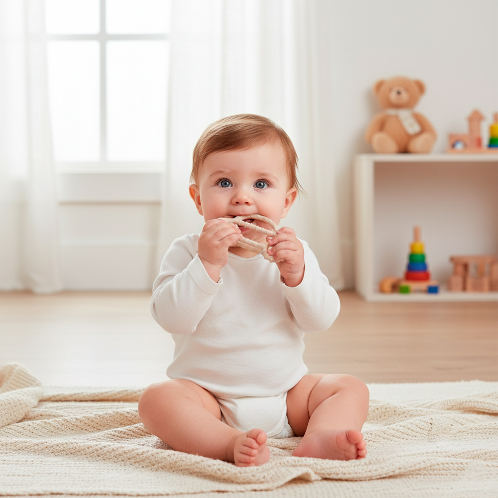 Mordedor Silicone Grau Alimentício Life Livre de BPA Criança