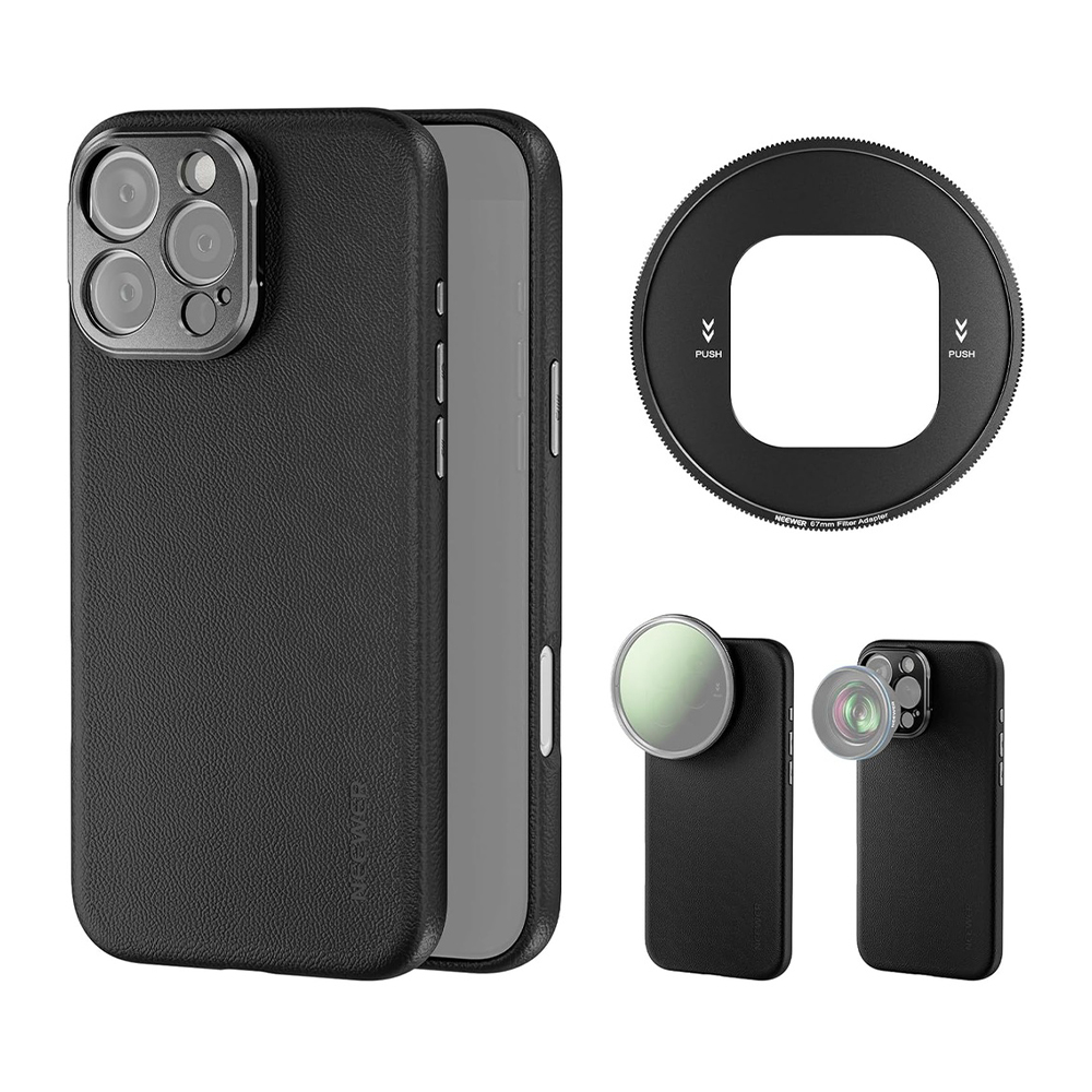 Capa Neewer iPhone 16 Pro Max Preta Antishock Proteção Extra