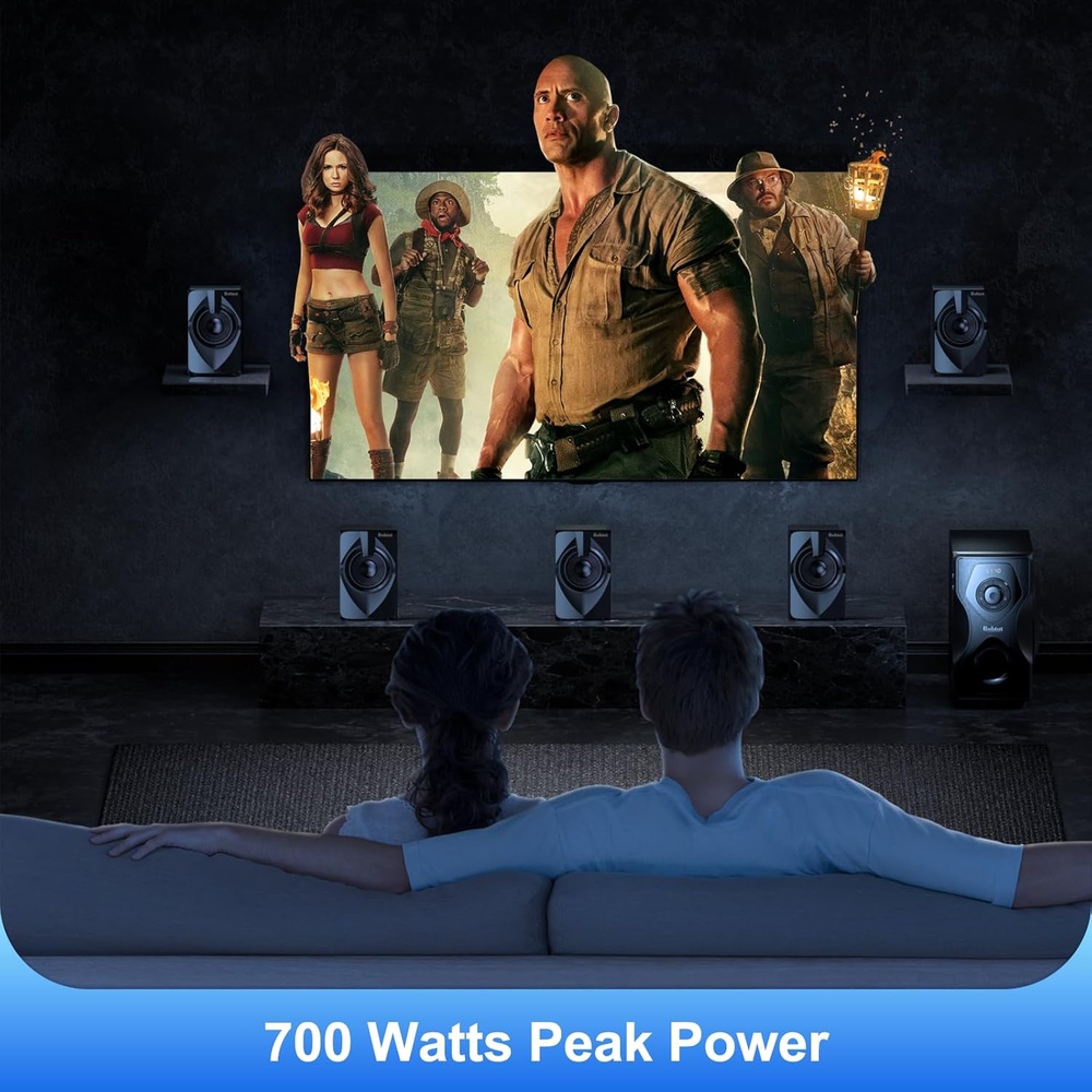 Home Theater B48S 5.1 Dolby Atmos Som Surround Graves Voz