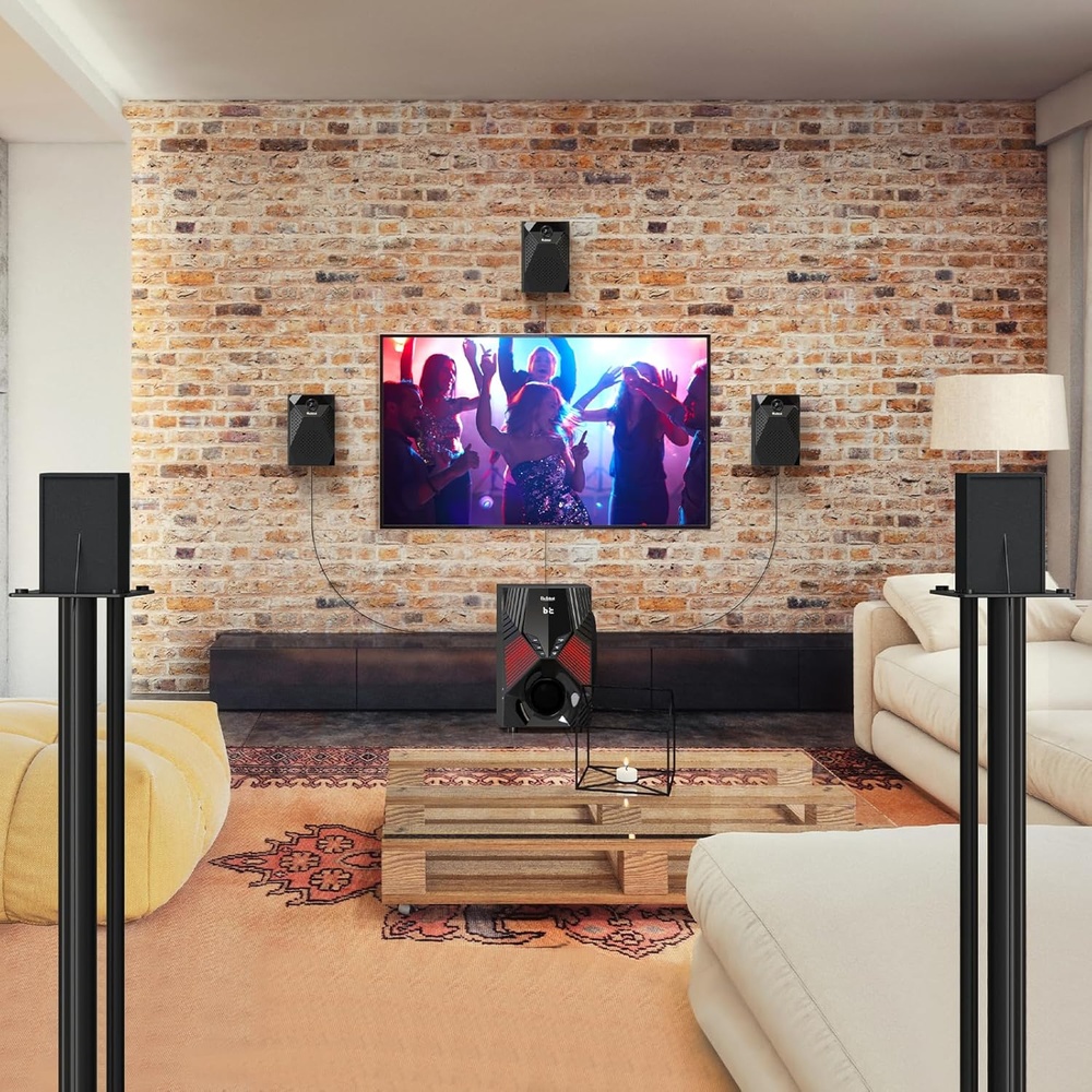 Home Theater Bobtot B79 1000W 5.1 Bluetooth Subwoofer 8 HDMI