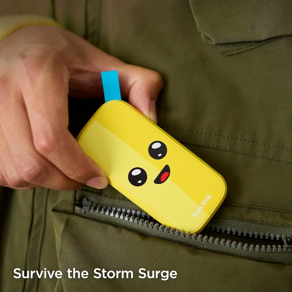 SSD Externo Portátil SanDisk Fortnite USB-C 2TB Peely Gamer