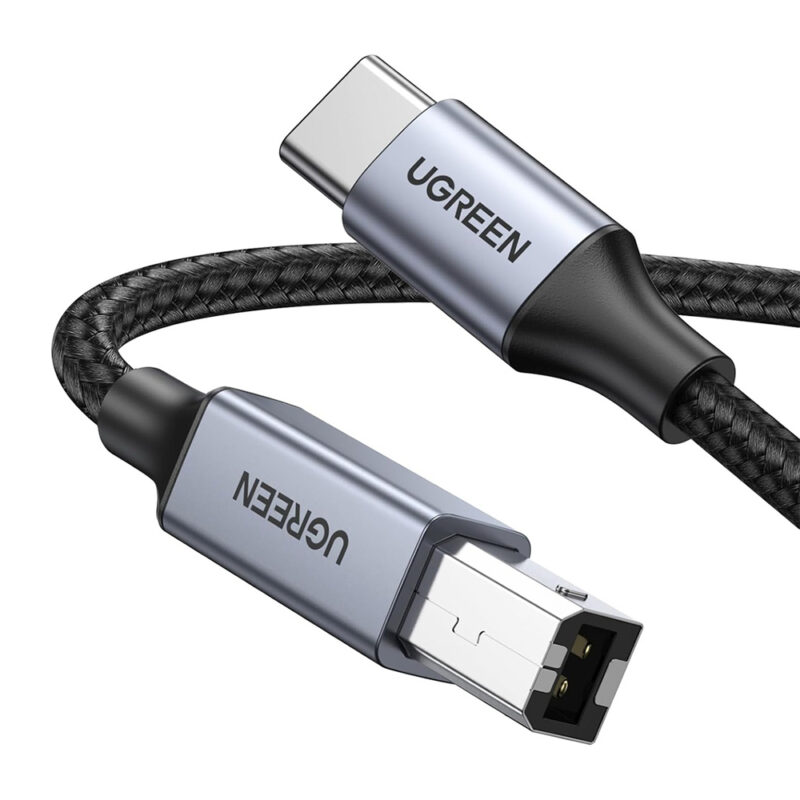 Cabo Impressora Ugreen USB-C para USB Tipo B 2.0 1Metro