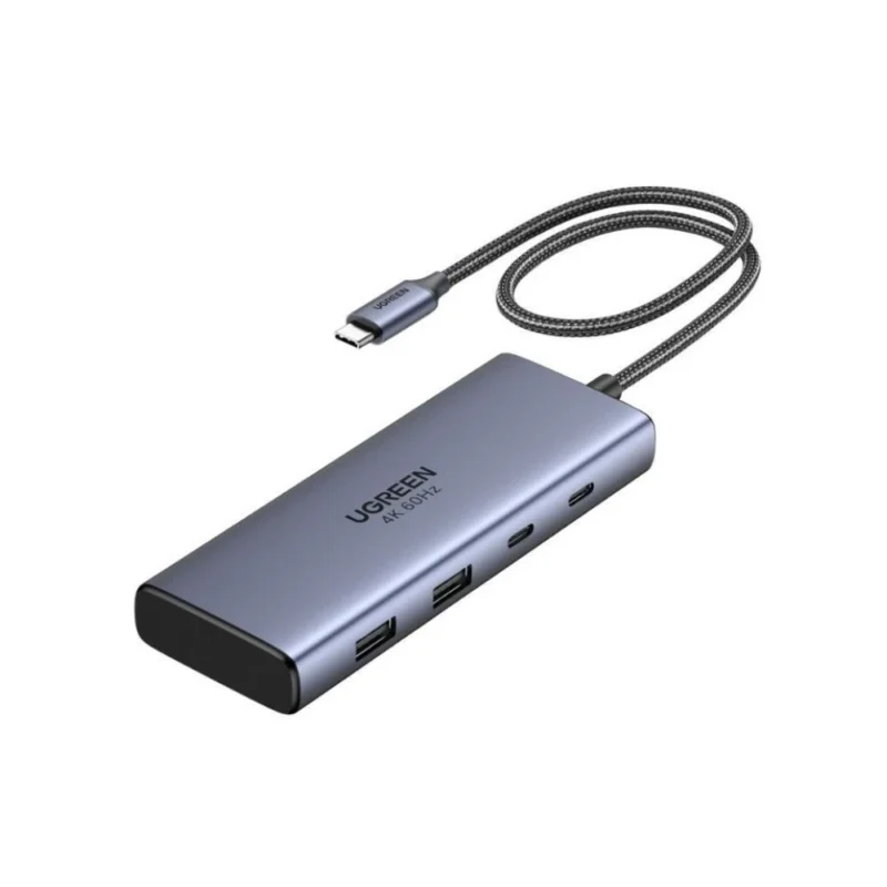 Ugreen Hub USB-C 7 em 1 HDMI 4K 60Hz PD 100W Multiportas