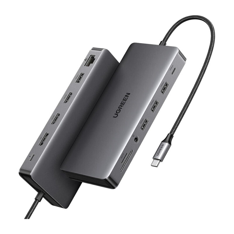 Hub USB-C Ugreen 13 em 1 Docking Station HDMI 4K PD USB