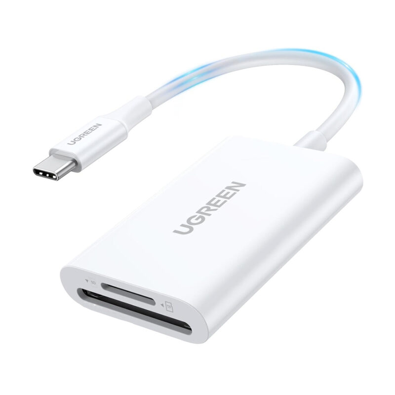 Leitor Cartão Ugreen USB-C 3.1 SD e Micro SD Alta Velocidade