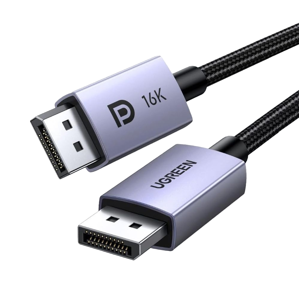 Cabo DisplayPort 2.1 Ugreen 16K 1M Monitor Gamer PC 4K 8K
