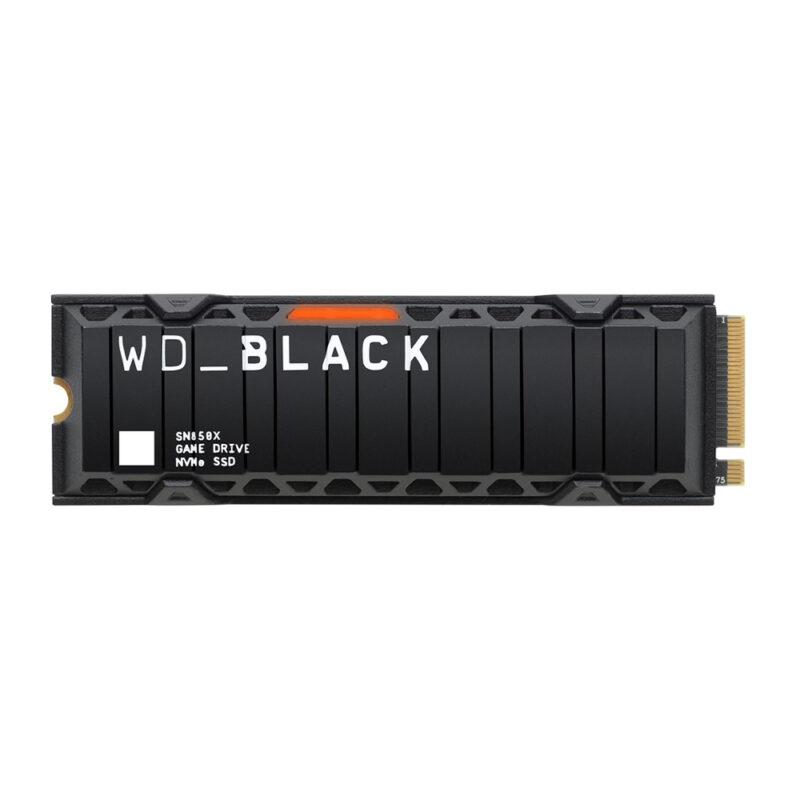 SSD WD Black SN850X 1TB M.2 NVMe Gamer Dissipador Rápido