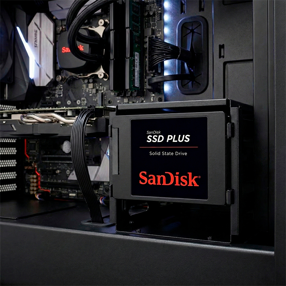 SSD WD Green 1TB SATA3 2.5 Velocidade 545Mbs pra PC Notebook