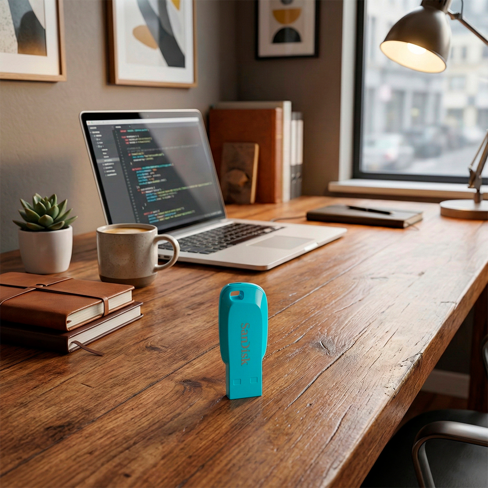 SanDisk Pendrive Ultra Shift 64GB USB 3.2 P/Fotos, Vídeos