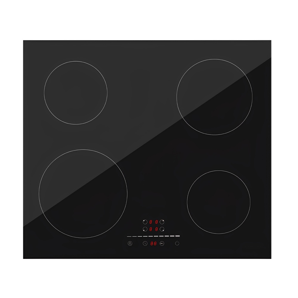Cooktop Fogão Elétrico Life 4Bocas 220-240V Preto