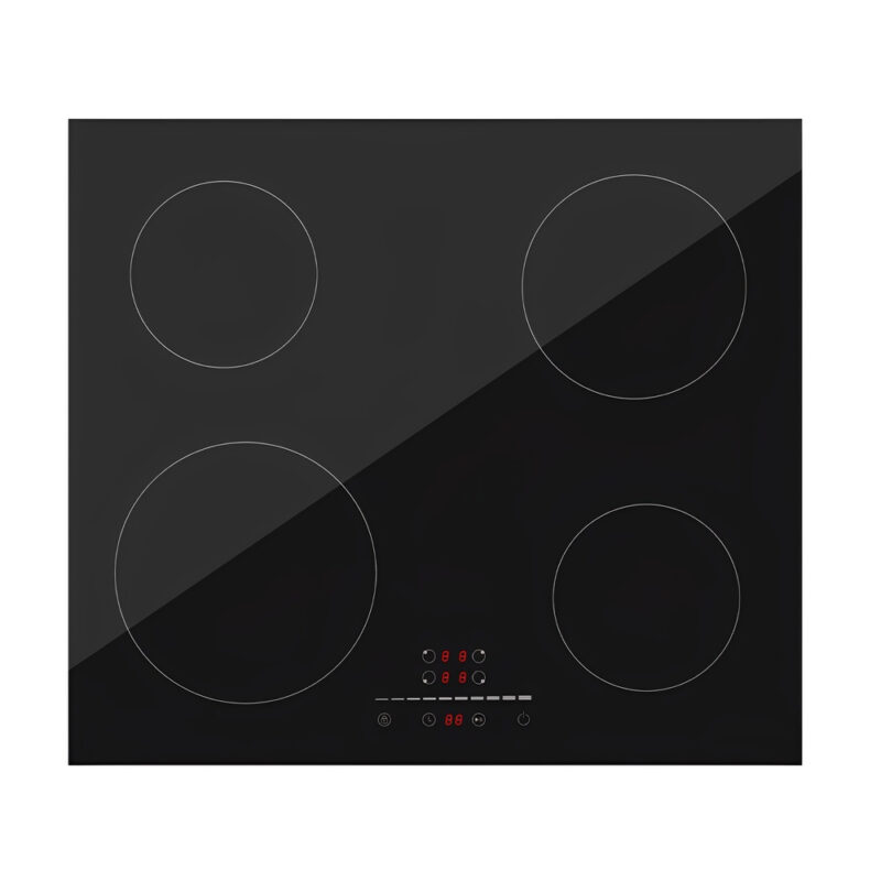Cooktop Fogão Elétrico Life 4Bocas 220-240V Preto
