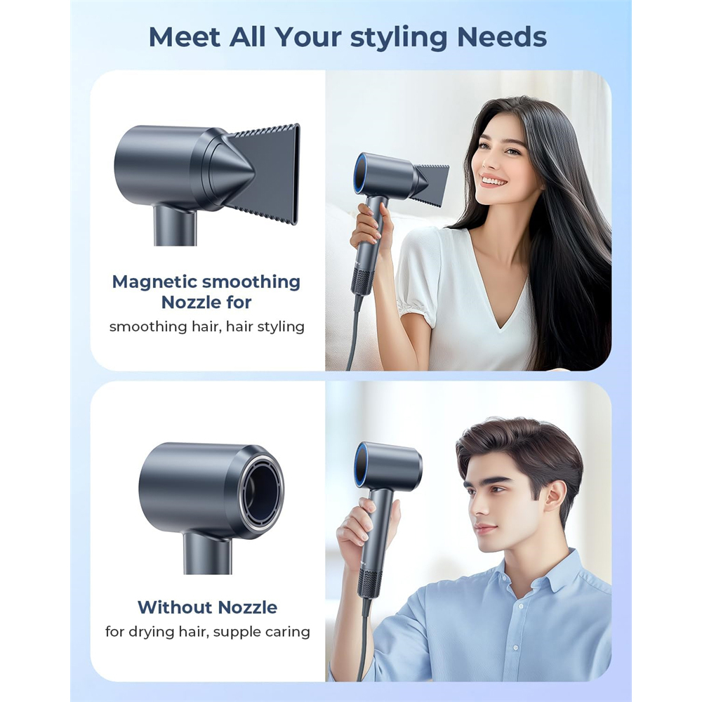 Secador Cabelo Ameifu P2506 Alta Velocidade 110 Profissional