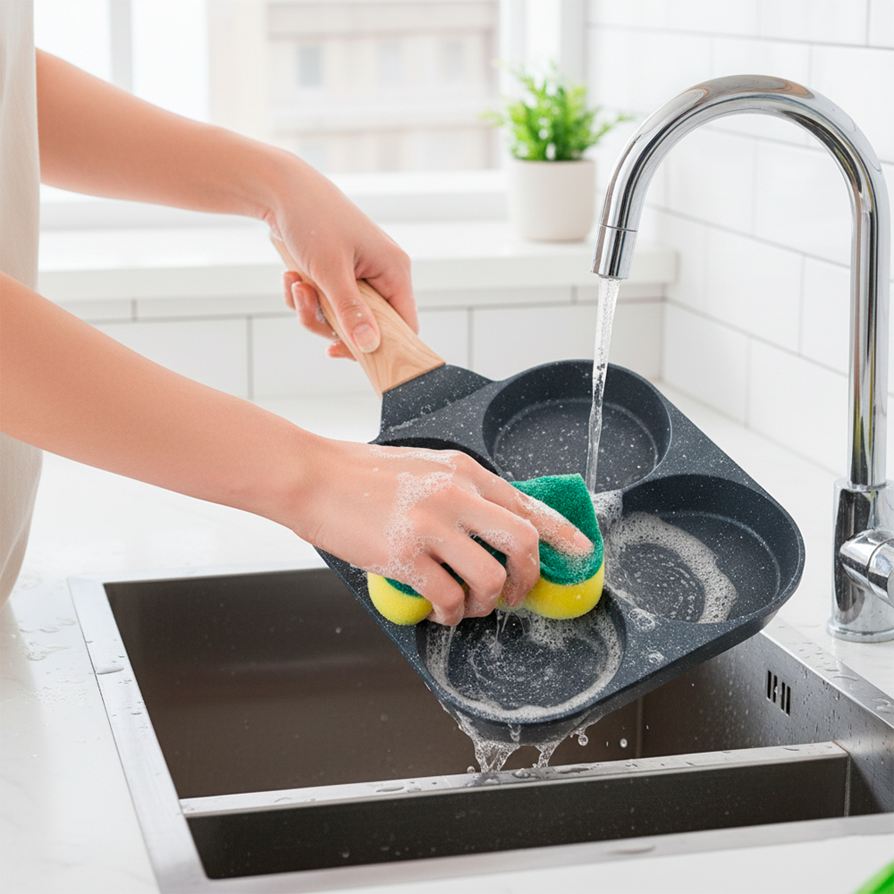 Frigideira Synmore 4 Ovos Alumínio Die Cast Antiaderente