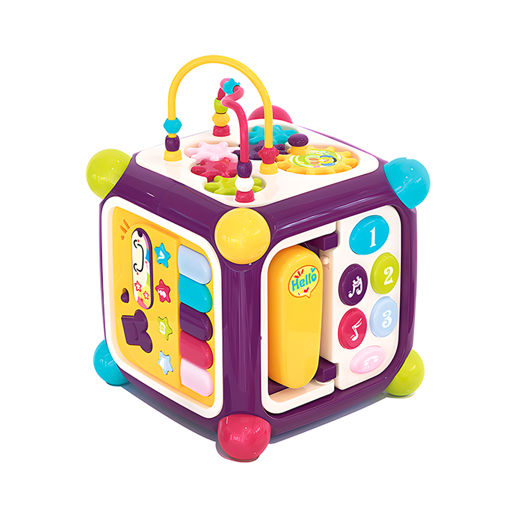 Life Cubo Caixa de Atividades Sensoriais Montessori Criança