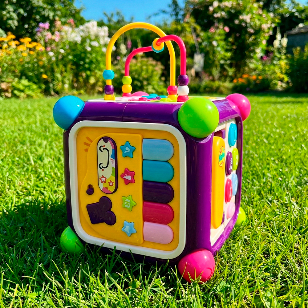 Life Cubo Caixa de Atividades Sensoriais Montessori Criança