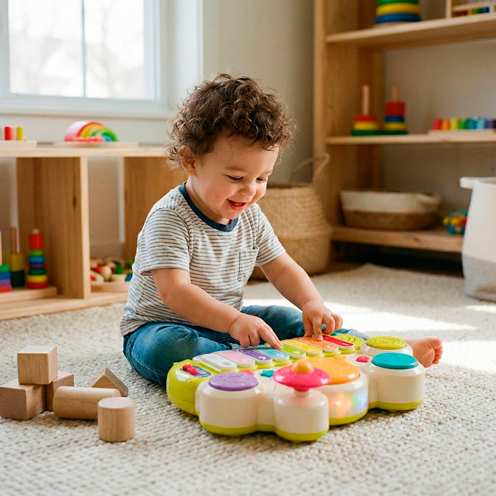 Life Xilofone Piano Musical Brinquedo Bateria Tambor Musical