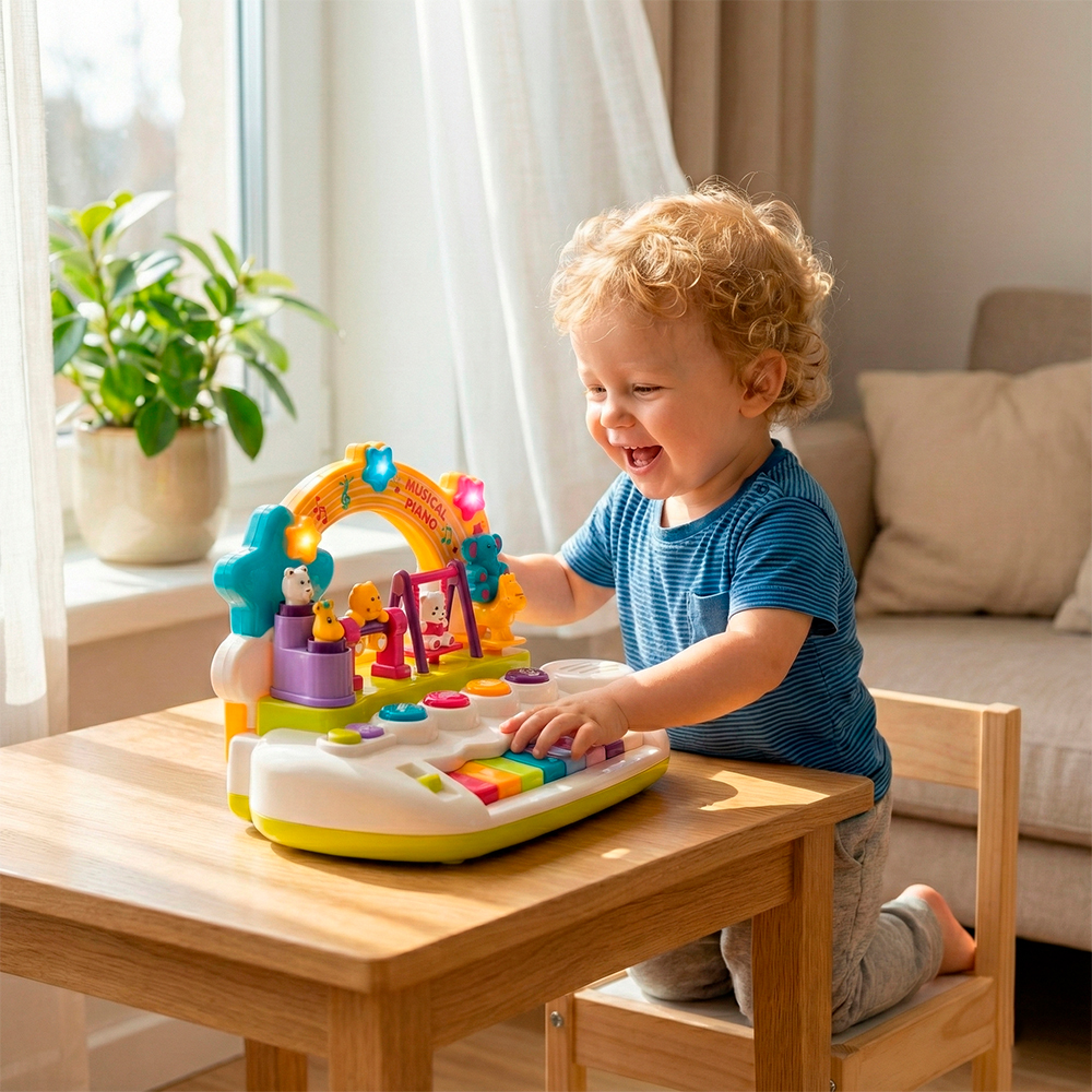 Life Piano Musical Infantil Brinquedo Interativo e Educativo