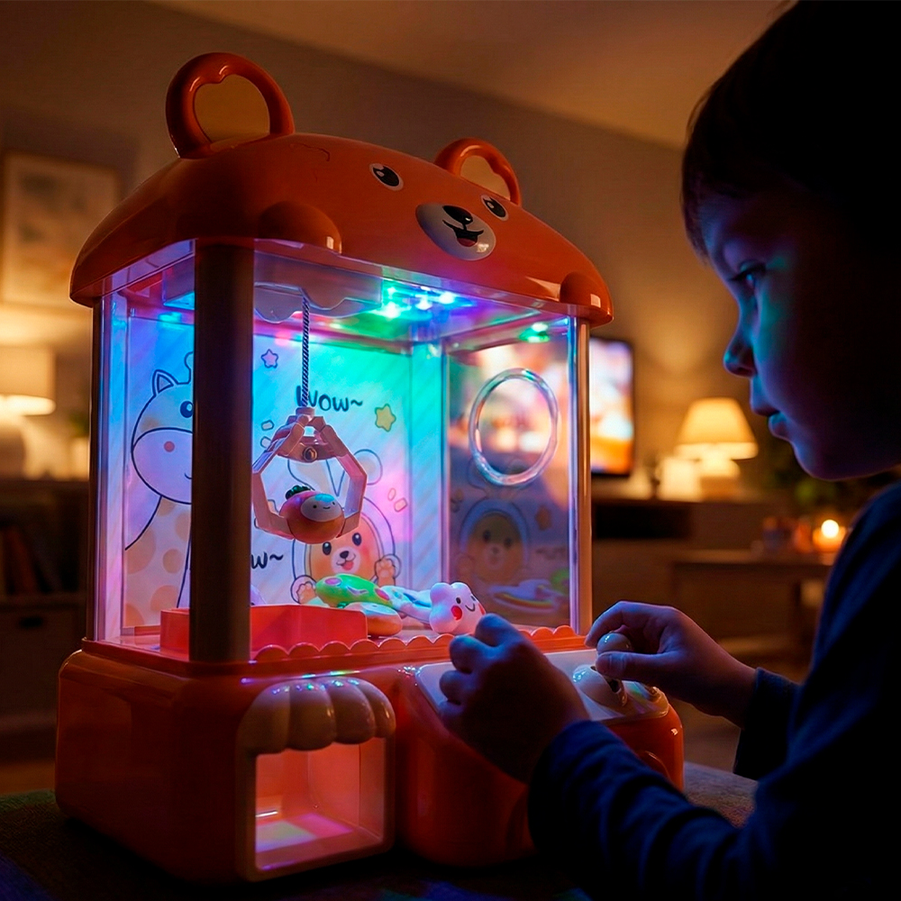 Mini Máquina de Garra Life Brinquedo Interativo Infantil