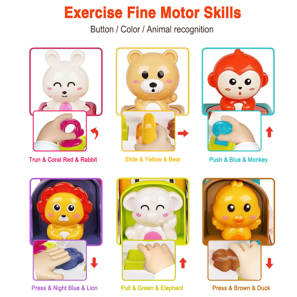 Brinquedo Pop-Up Life Caixa Musical Interativa Infantil