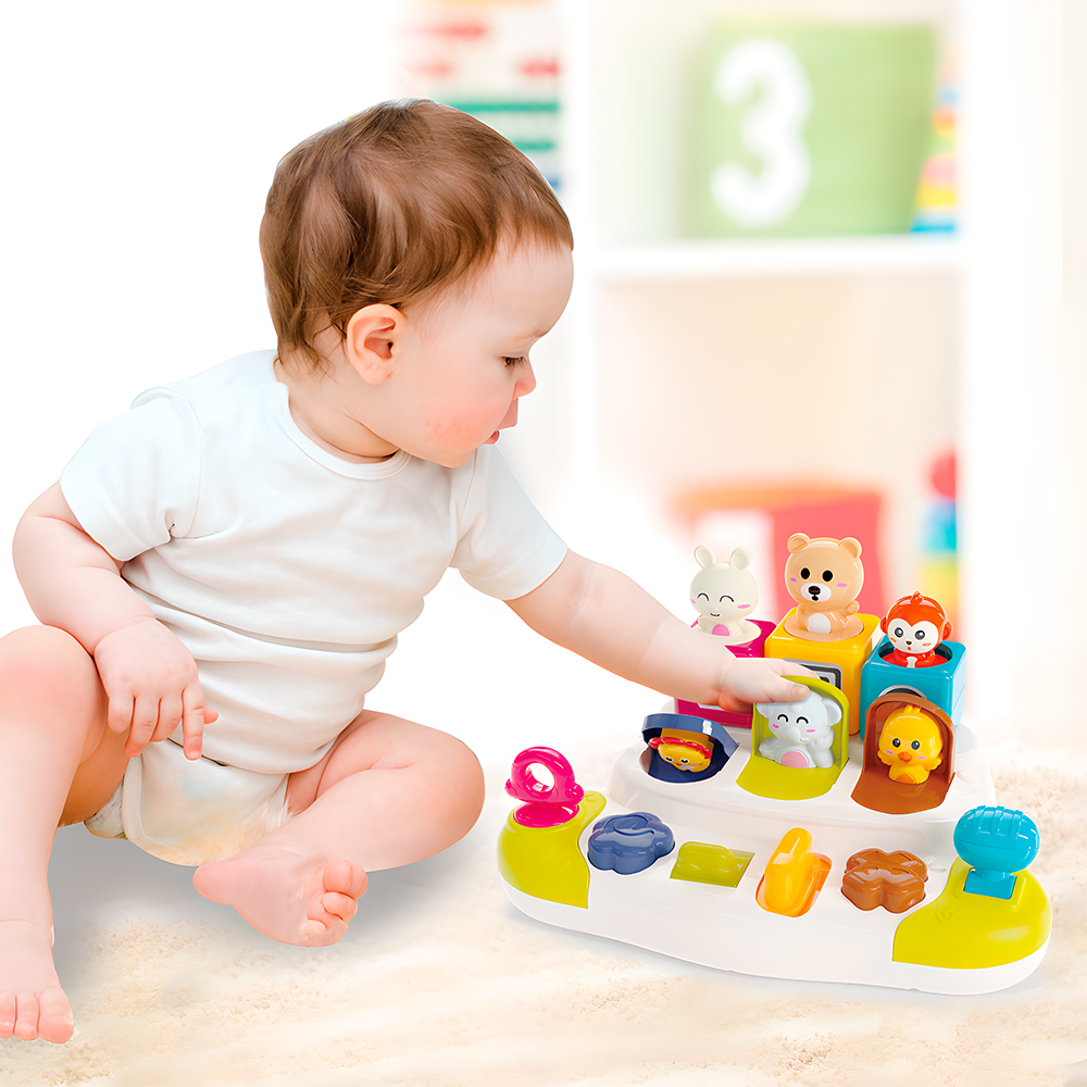 Brinquedo Pop-Up Life Caixa Musical Interativa Infantil