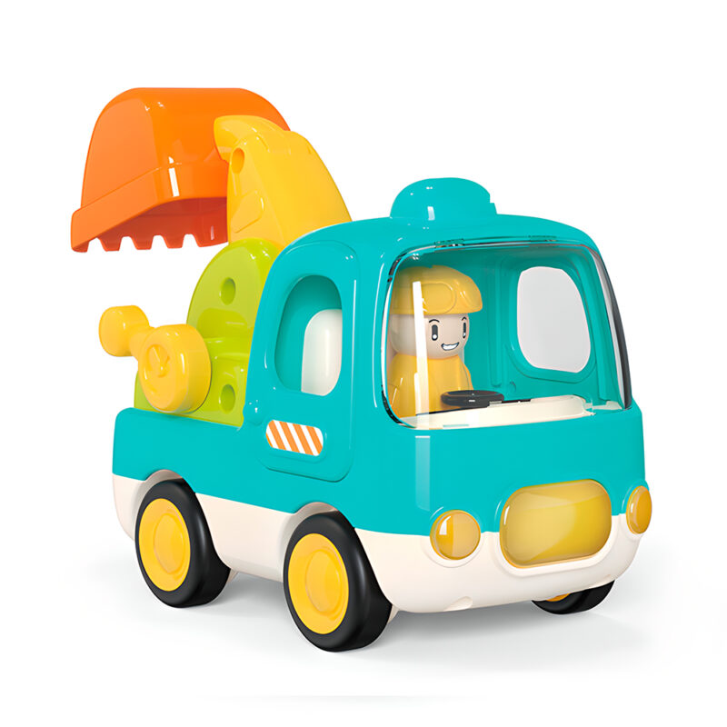 Life Escavadeira Infantil Brinquedo de Construção p/Criança