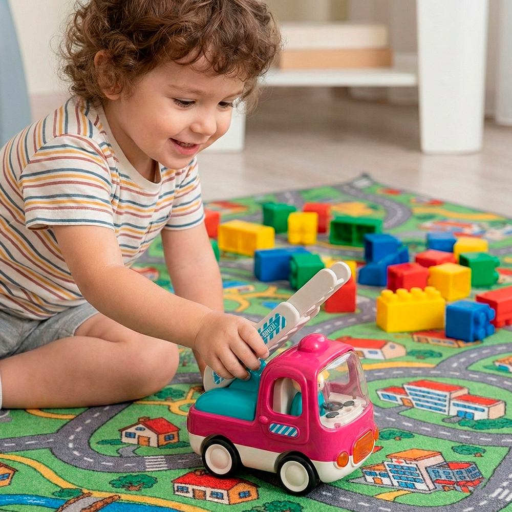 Life Brinquedo Carro Construção D G504 Criança Presente