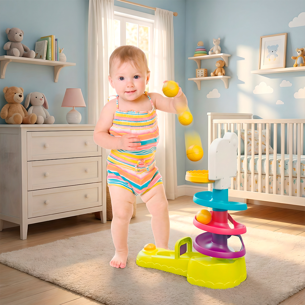 Torre de Basquete Life Interativa Espiral Brinquedo Infantil