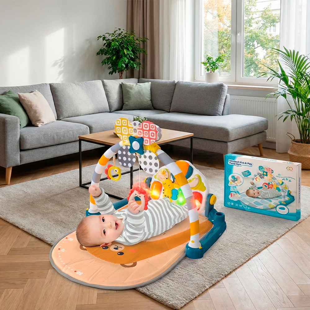 Brinquedo Pé Life Piano Multifuncional Interativo p/Criança